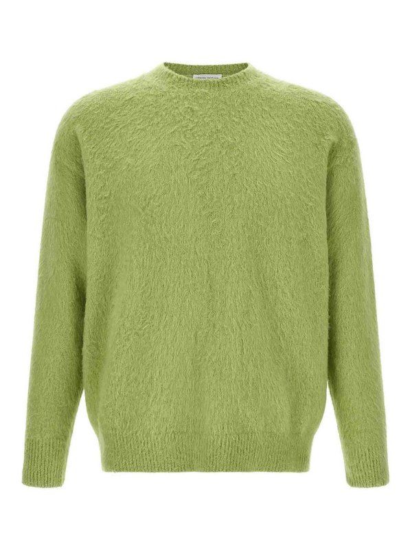 ROBERTO COLLINA: Pull col rond - Pull Col Rond - Vert