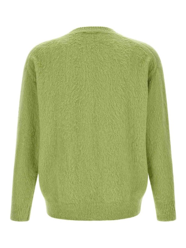 ROBERTO COLLINA: Pull col rond online - Pull Col Rond - Vert