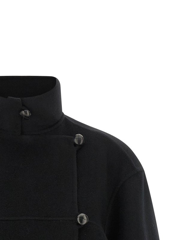 The Best Shops ROHE: knee length coats - Double Wool Coat