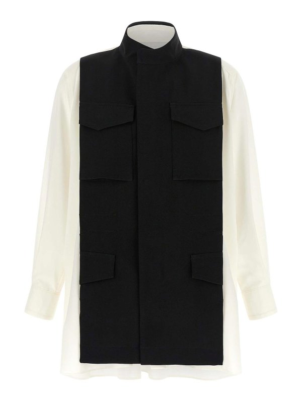 Sacai: シャツ - シャツ - 白