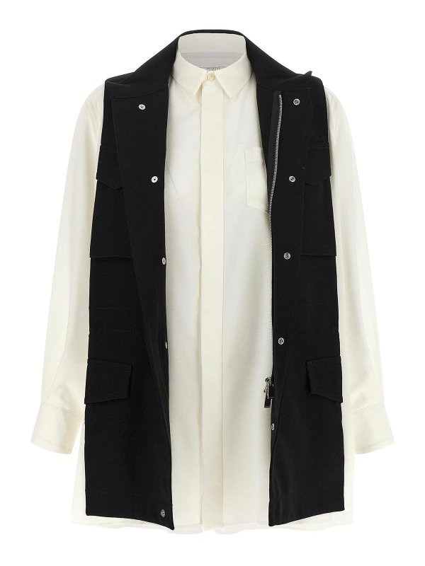 Sacai: シャツ online - シャツ - 白