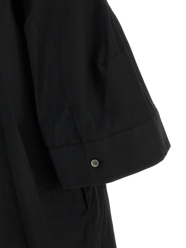 膝丈ドレス - 黒 shop online: Sacai