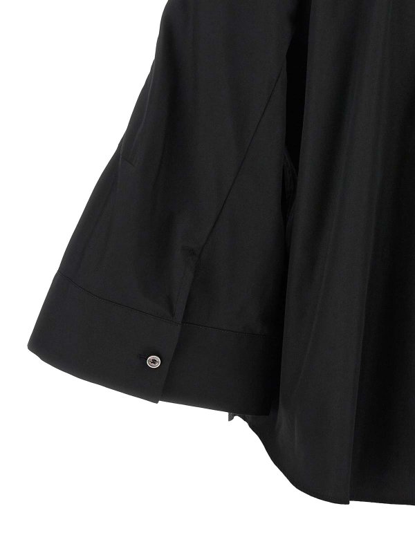 シャツ - 黒 shop online: Sacai