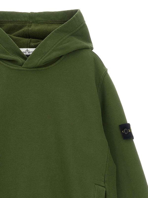 The Best Shops Stone Island Junior: スウェット＆セーター - スウェットシャツ/セーター - 緑