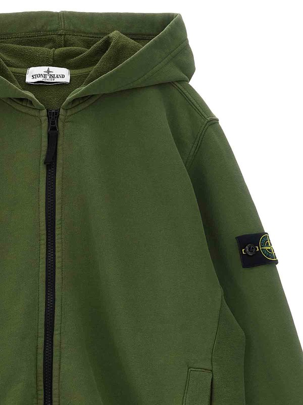 The Best Shops Stone Island Junior: スウェット＆セーター - スウェットシャツ/セーター - 緑