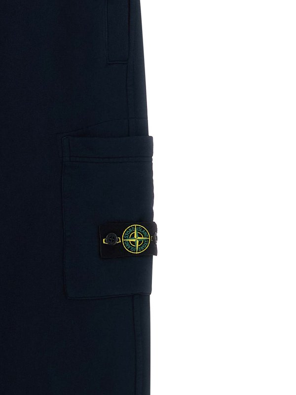 The Best Shops Stone Island Junior: スウェットパンツ - トラックスーツ ボトムス - ブルー