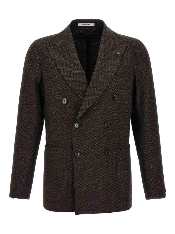 TAGLIATORE: Blazer - Blazer - Braun