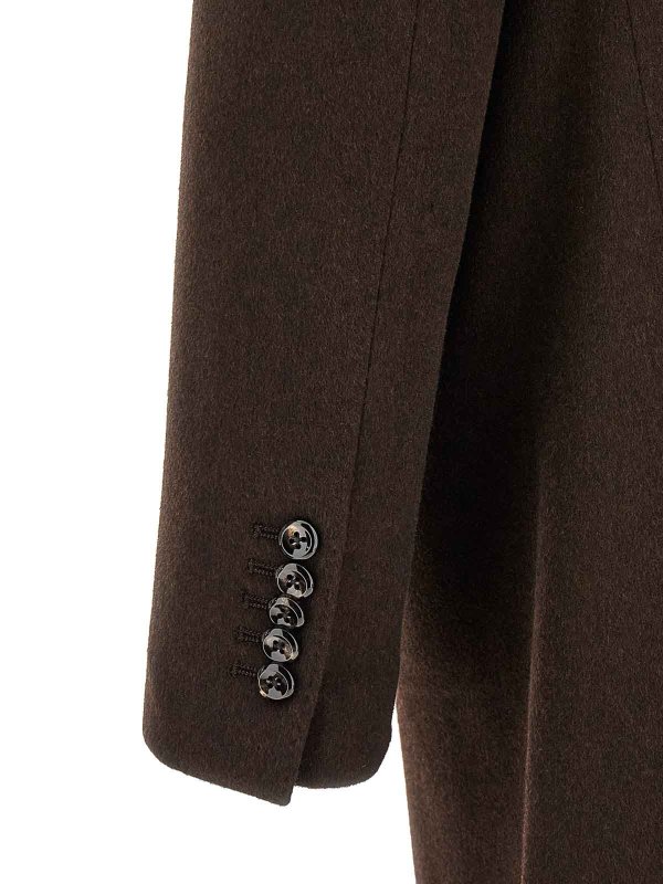 トレンチコート - ブラウン shop online: TAGLIATORE