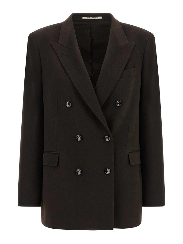 TAGLIATORE: Blazer - Blazer - Marrón