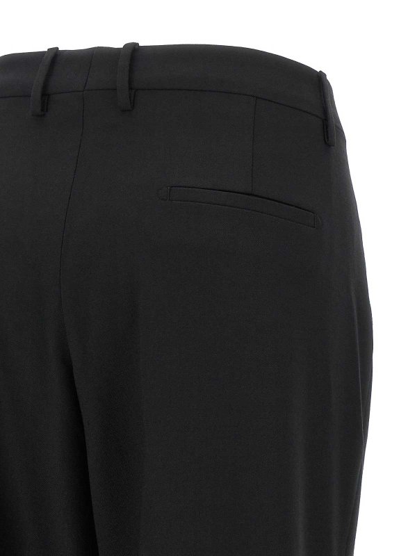 テーラードパンツ - 黒 shop online: TAGLIATORE