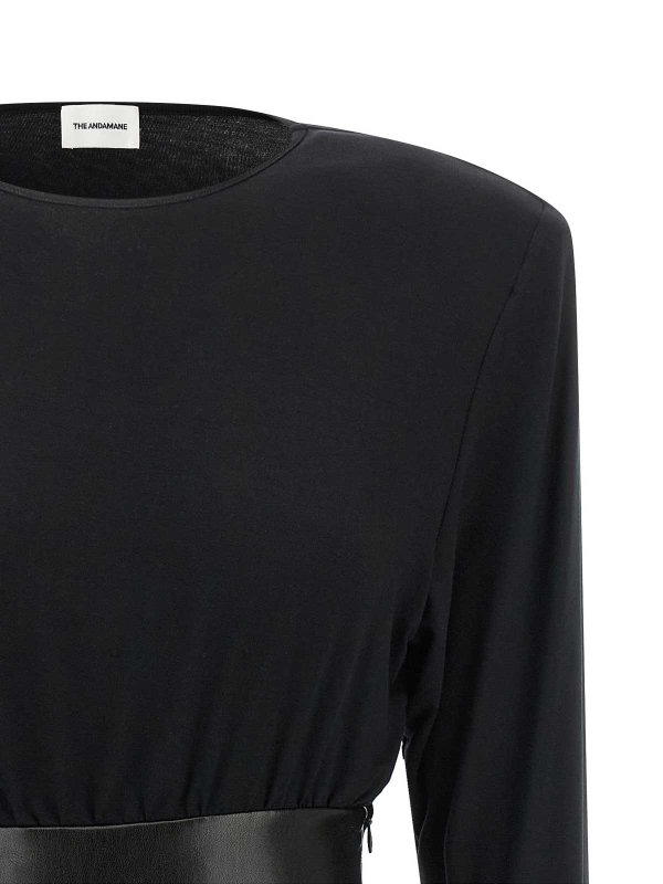 The Best Shops THE ANDAMANE: ショートドレス - ショートドレス - 黒