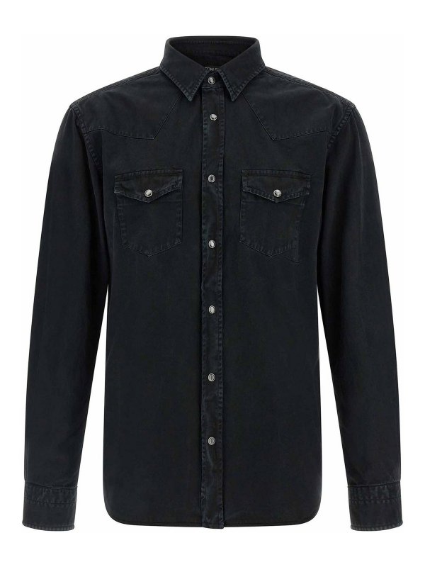 TOM FORD: シャツ - シャツ - 黒