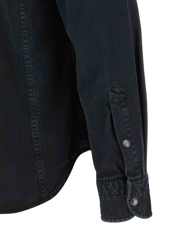 シャツ - 黒 shop online: TOM FORD