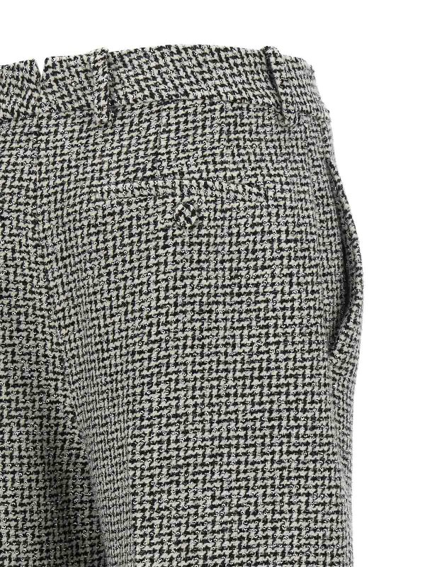 Houndstooth Pattern Pants shop online: TOM FORD