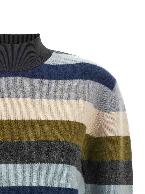 The Best Shops TORY BURCH: Strickpullover mit Rundhalsausschnitt - Rundhalspullover - Bunt
