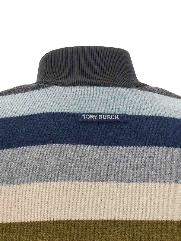 Rundhalspullover - Bunt shop online: TORY BURCH