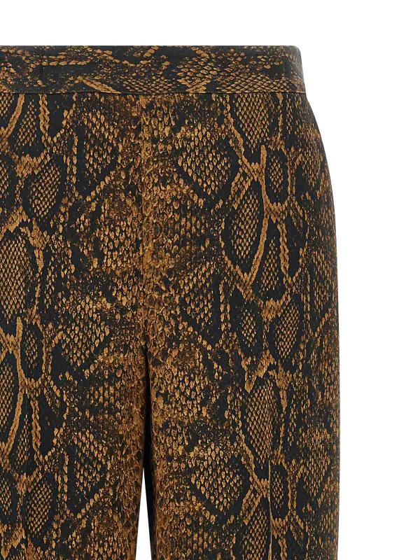 The Best Shops TWINSET: casual trousers - Python Print Pants
