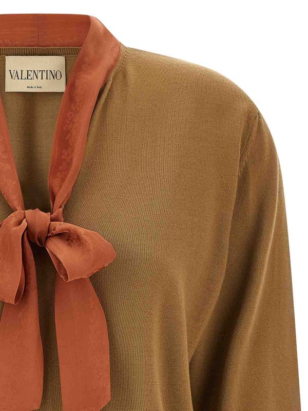The Best Shops VALENTINO GARAVANI: クルーネック - クルーネック - ブラウン