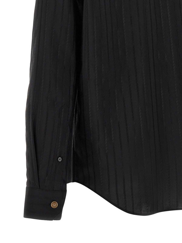 シャツ - 黒 shop online: VERSACE
