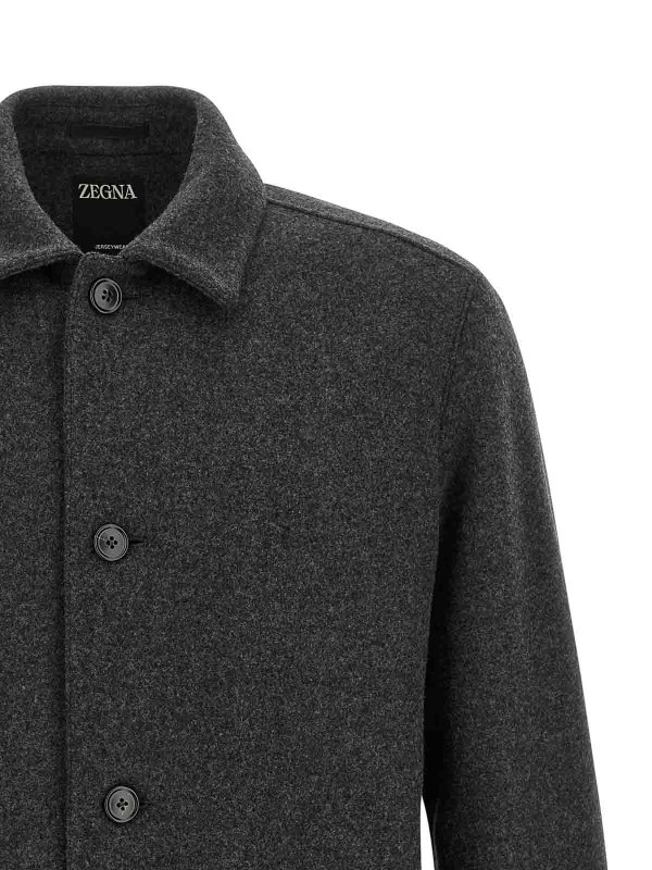 The Best Shops ZEGNA: Blusen - Bluse - Grau