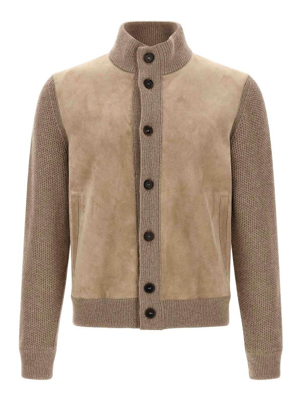 ZEGNA: カーディガン - カーディガン - ベージュ