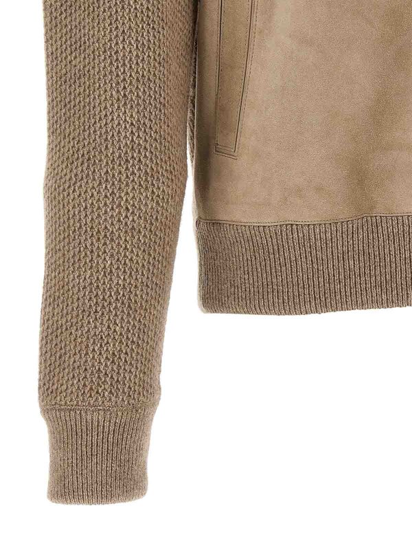 カーディガン - ベージュ shop online: ZEGNA