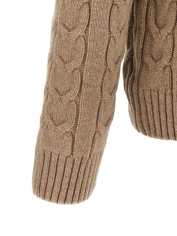 Pull Col Roulé - Beige shop online: ZANONE