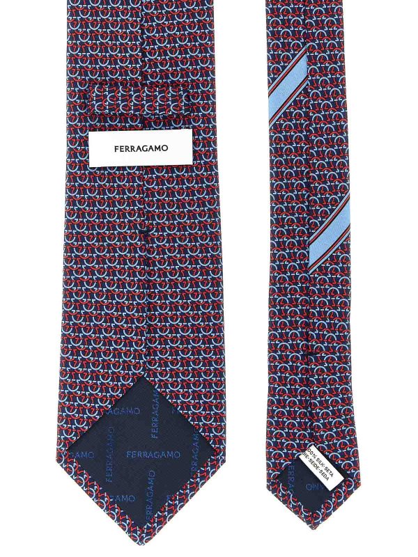 SALVATORE FERRAGAMO: Corbatas y pajaritas online - Corbata - Multicolor