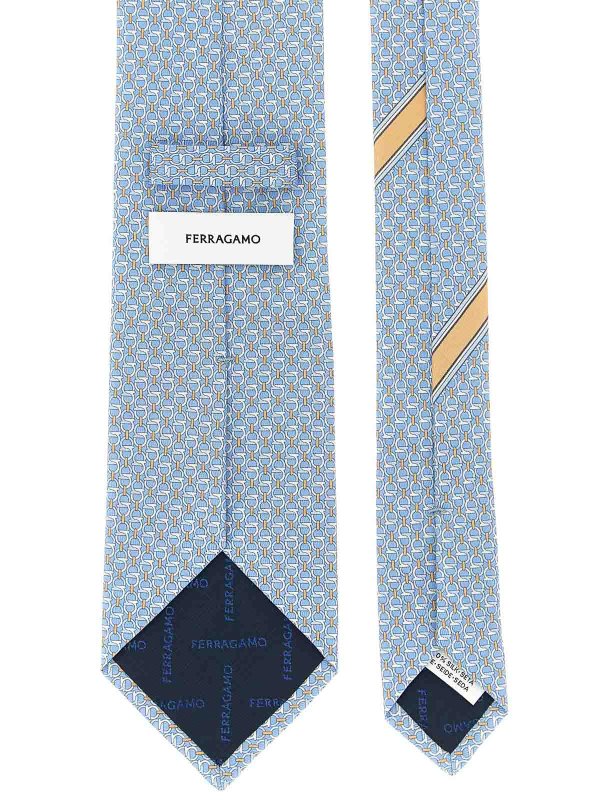 SALVATORE FERRAGAMO: ネクタイ＆蝶ネクタイ online - ネクタイ - ライトブルー