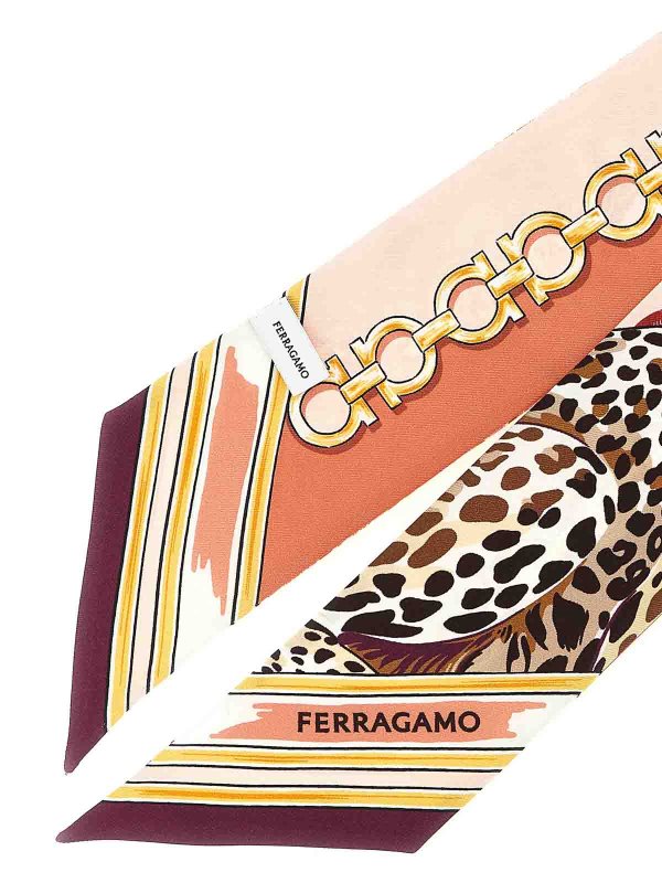 The Best Shops SALVATORE FERRAGAMO: スカーフ - スカーフ - ピンク