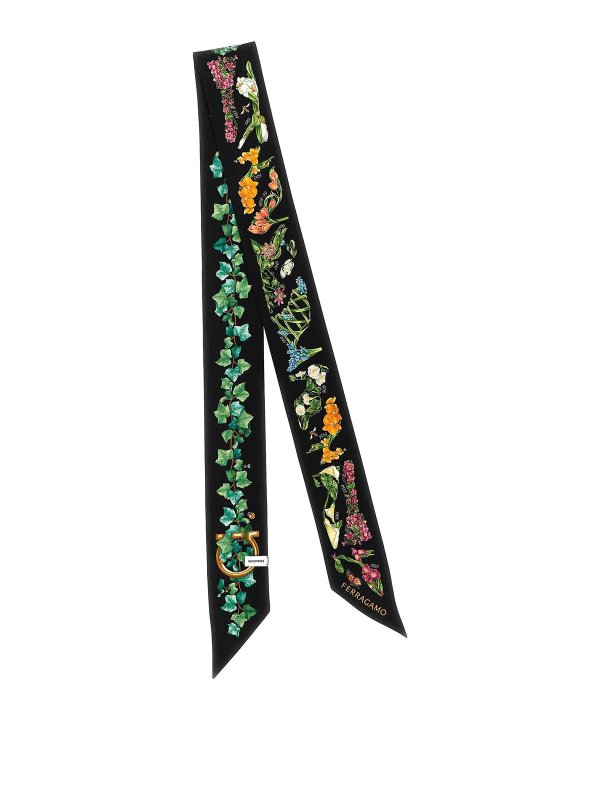 SALVATORE FERRAGAMO: Bufandas y pañuelos - Bufanda - Multicolor