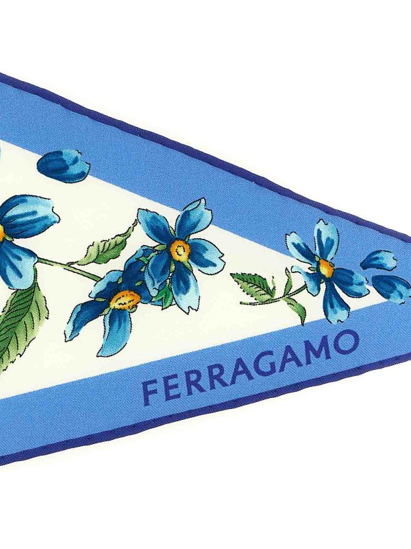The Best Shops SALVATORE FERRAGAMO: スカーフ - スカーフ - ライトブルー