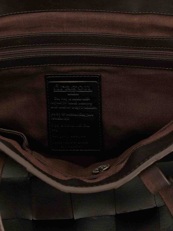 トートバッグ - ブラウン shop online: DRAGON DIFFUSION