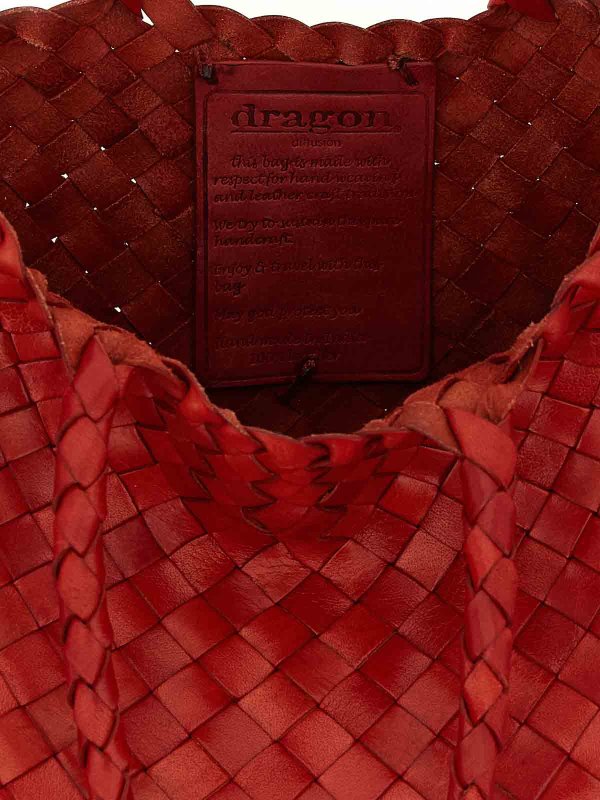 トートバッグ - 赤 shop online: DRAGON DIFFUSION