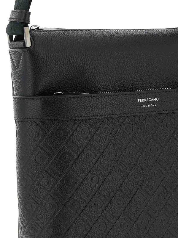 The Best Shops SALVATORE FERRAGAMO: クロスボディバッグ - クロスボディバッグ - 黒