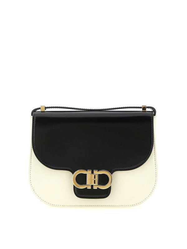 SALVATORE FERRAGAMO: クロスボディバッグ - クロスボディバッグ - 白