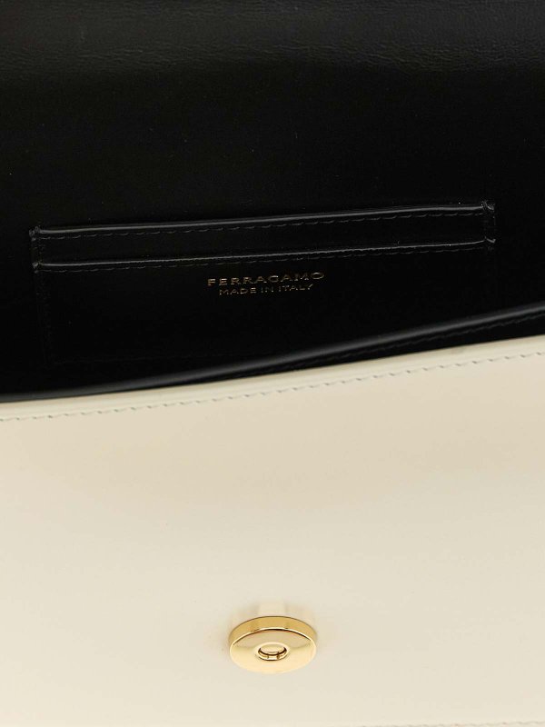 クロスボディバッグ - 白 shop online: SALVATORE FERRAGAMO