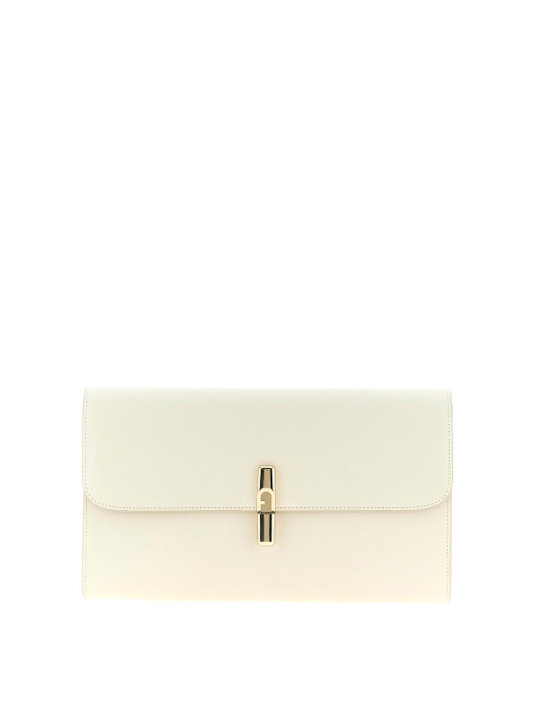 FURLA: Clutches - Clutch - Weiß