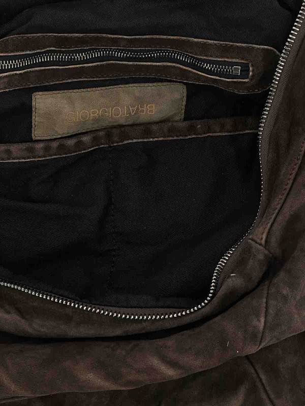 Leather Backpack shop online: GIORGIO BRATO