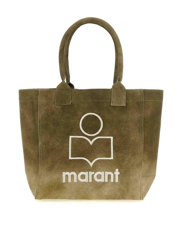 ISABEL MARANT: トートバッグ - トートバッグ - 緑
