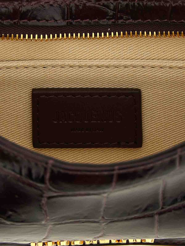 ショルダーバッグ - ボルドー shop online: JACQUEMUS