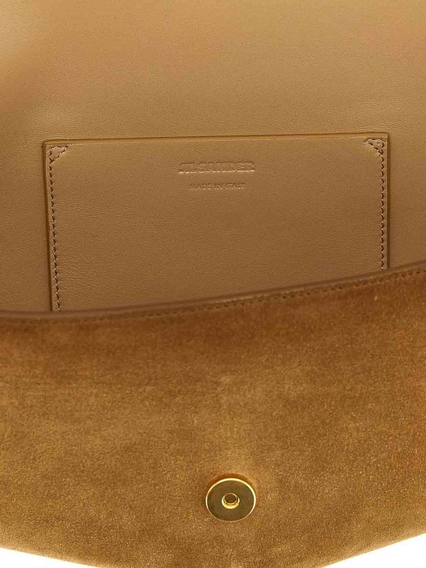 ショルダーバッグ - ブラウン shop online: JIL SANDER