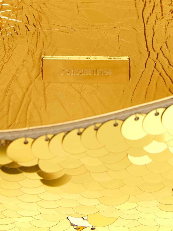 ショルダーバッグ - 金 shop online: RABANNE