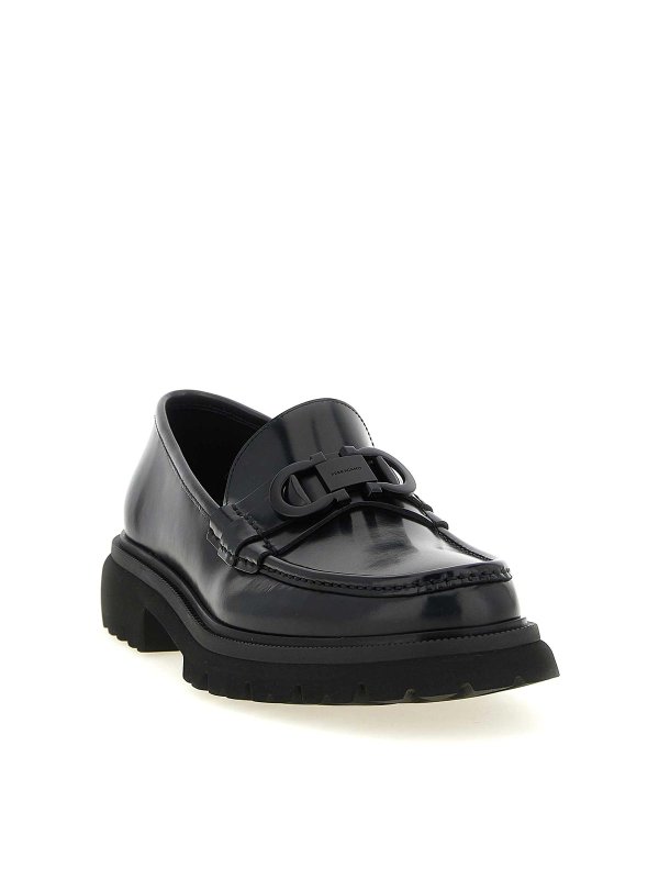 SALVATORE FERRAGAMO: ロファー＆スリッパ online - ローファー - 黒