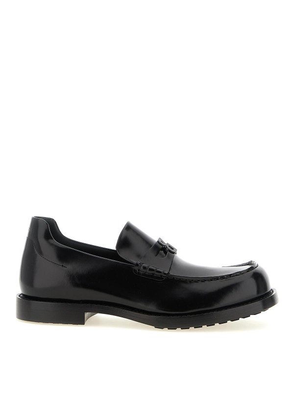 BALENCIAGA: ロファー＆スリッパ - ローファー - 黒