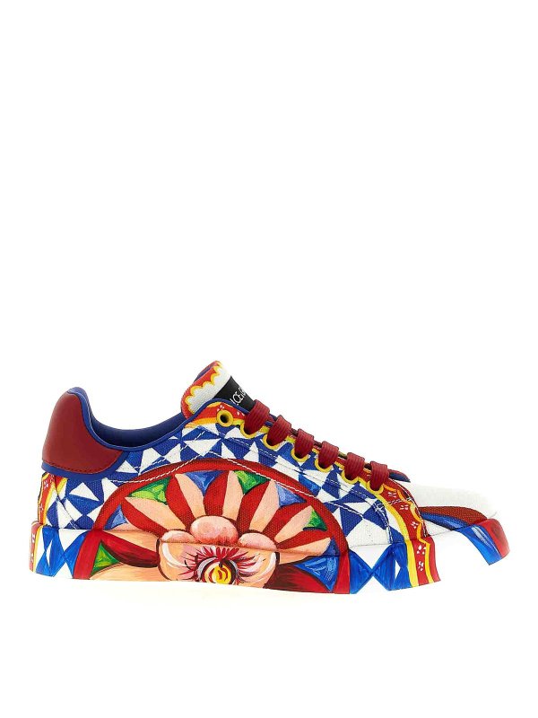 DOLCE & GABBANA: スニーカー - スニーカー - マルチカラー