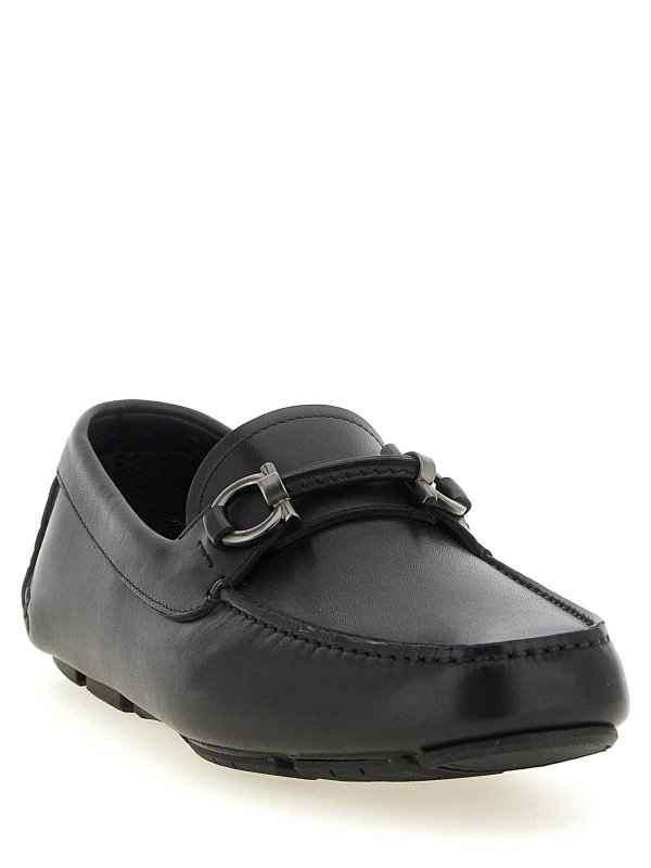 SALVATORE FERRAGAMO: ロファー＆スリッパ online - ローファー - 黒