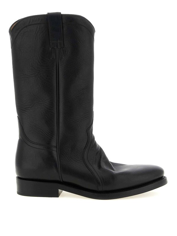 JIL SANDER: Botas - Botas - Negro