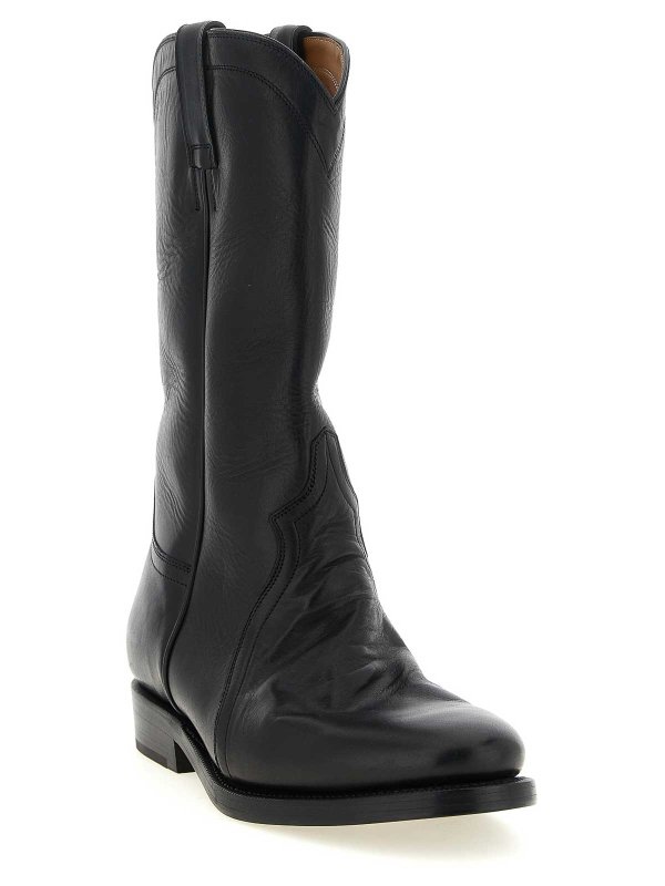 JIL SANDER: Botas online - Botas - Negro