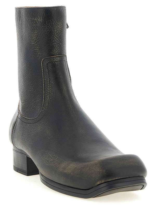 Maison Margiela: ブーティー online - アンクルブーツ - 黒